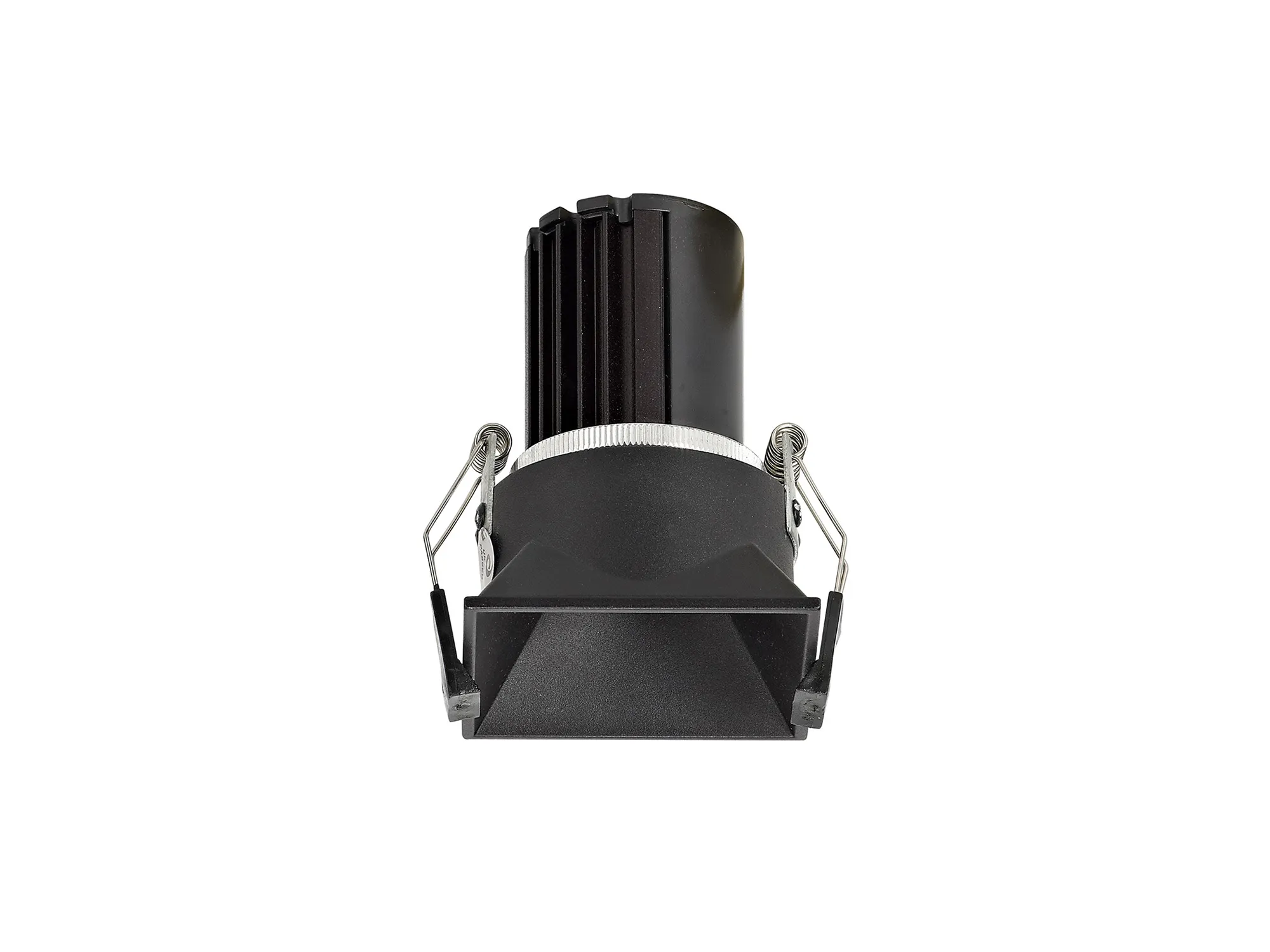Biox 10 Tridonic Powered 10W 2700K 710lm 36° CRI>90 LED Engine Black Square Fixed Recessed Spotlight, IP20 DM201278  Dlux Biox 10
